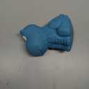 petizer Indestructible Squeaky Dog Toy for Aggressive Chewers - Durable, Natural Latex Toy for Small, Medium, Large Dogs - Blue Hippo