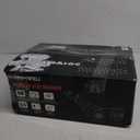 Cordless Leaf Blower 800CFM - Electric Leaf Blower Lightweight with 2 x 4.0Ah Battery & Dual Socket Charger & 3 Tubes & 6 Speeds & Turbo Mode for Lawn Care Patio Yard Roof Garage Dust Snow