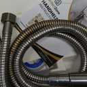 Purrfectzone Bidet Sprayer for Toilet, Handheld Sprayer Kit, Cloth Diaper Sprayer Set - Easy to Install - Stainless Steel