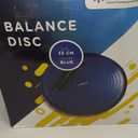 Wobble Cushion Balance Disc - Wobble Disc & Wiggle Seat, Balance Pads for Physical Therapy, Wobble Disk, Sensory Room Equipment - Wobble Seat (Blue)