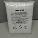 Fivenl 2 Pack Fitted Tablecloths 72 x 30 Inch, White Rectangle Table Clothes for 6 Foot Tables, Washable Polyester Fabric Table Cover for Parties, Wedding, Banquet, Trade Show