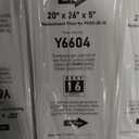Y6604 MERV16 20x26x5 Furnace Replacement Filter Compatible with Lennox Y6604 PureAir PCO3-20-16 Air Purifier Cleaner Purification Systems, 3 Pack