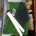 Dog Grass Pee Pads, 2 Pack Artificial Grass for Potty Tray, 18x23in