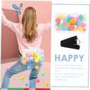 Toyvian 1 Set Strap Shake Box Children Kids Outdoor Playset Developmental Sports Table Tennis Balls Family Games for Kids and Coordination Training Kids Training Game
