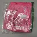 Womens Summer Tops Crewneck Short Sleeve Shirts Casual Chiffon Blouses Flowy Lace Hem Boho Clothing Trendy 2026 (Pink)