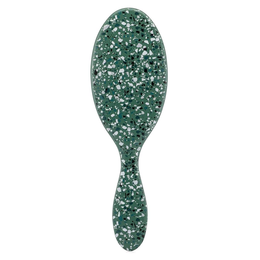 Wet Brush Original Detangler Hair Brush - Supercharged Emerald - All Hair Types - Ultra-Soft IntelliFlex Detangler Bristles Glide Through Tangles with Ease - Pain-Free Comb for Men & Women