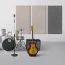 2 Pack Acoustic Panels 47.2"x23.6"x2" Soundproof Fiberglass Panels, Linen, 47.2" x 23.6"-2pcs