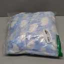 Hudson Baby Unisex Baby Plush Sleeping Bag, Sack, Blanket, Blue Clouds, 12-18 Months