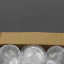 Clawsoff 20 oz 100 Pack Clear Plastic Cups with Lids, Sturdy Iced Coffee Cups with Sip Lids, Disposable Food Safe Smoothie Cup for Cold Drinks, Juice, Milkshake