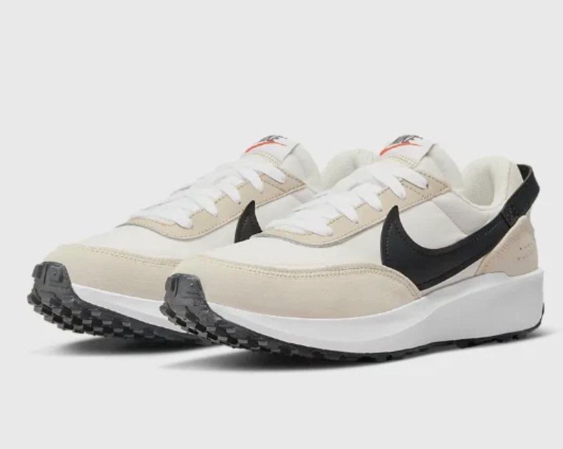 Nike Women's Waffle Debut Shoes 'White/Sand Drift' (DH9523-102) Expeditedship, 7.5