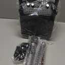 Karaoke Machine, Portable Bluetooth Speaker with 2 Wireless Microphones for Adults & Kids with Lights, Karaoke Microphone with PA System Supports USB/TF/FM/AUX for Home Party Home System Packages (Black)