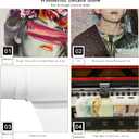 2 x Halloween Wall Art Prints - Gothic Witchy Aesthetic Spooky Home Decor - Goth Room Creepy Art Scary Picture Witch Decoration (11"x14" UNFRAMED)