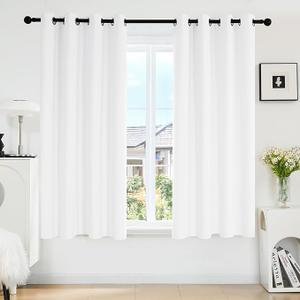 Deconovo Blackout Curtains, Room Darkening Thermal Insulated Window Drapes, Noise Reducing, Grommet Top, 2 Panels 42W x 54L Inch Machine Washable for Bedroom Living Room Nursery
