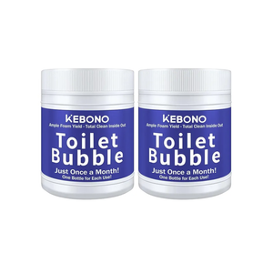 Pack Of 2 Toilet Cleaner - 2 Bottles, Powerful Bathroom Cleaning Product, Effectively Removes Stubborn Stains - Powder - 8.4 Ounces