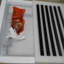 Acrylic Dog playpen Indoor: Clear Puppy Pen for Small Medium Dogs Cats with Metal Frame - 8panels 24inch Tall Transparent pet Fence with Door for Rabbits Guinea Pig