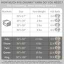 Cozyful Chunky Yarn for Hand Knitting - #10 Chunky Chenille Yarn, Jumbo Big Thick Chunky Yarns for Crocheting, Super Bulky Chunky Knit Blanket Yarns, 8 Skein (25yd, 8oz/Skein), Cream&Sage&Khaki&Grey