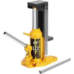 YELLOW JACKET Toe Jack 5 Ton Toe/Mquina hidrulica de 10 toneladas de capacidad superior Jack Lift,Air Hydraulic Claw Jack para reparacin de automviles,Maquinaria,Equipo de la industria