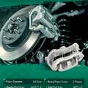 SCITOO Front Left Brake Caliper With Bracket 19B6274 Compatible For Lexus RX350 2010-2015,For Toyota For Highlander 2010-2019,For Toyota For Sienna 2011-2020