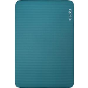 Exped MegaMat Sleeping Pad, Duo Queen Self Inflating Foam Sleeping Mat, 4" Thickness Camping Bed, Mini Pump Included, Duo Queen, 80 x 59.8 x 4 inches, Soft