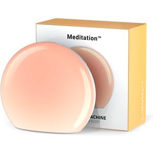 Meditation White Noise Sound Machine with 30 Soothing Sounds 12 Colors Night Light 10 Brightness Levels 32-Level Volume Control 4 Timers and Memory Function Sleep Machine for Baby Kids Adults (White)