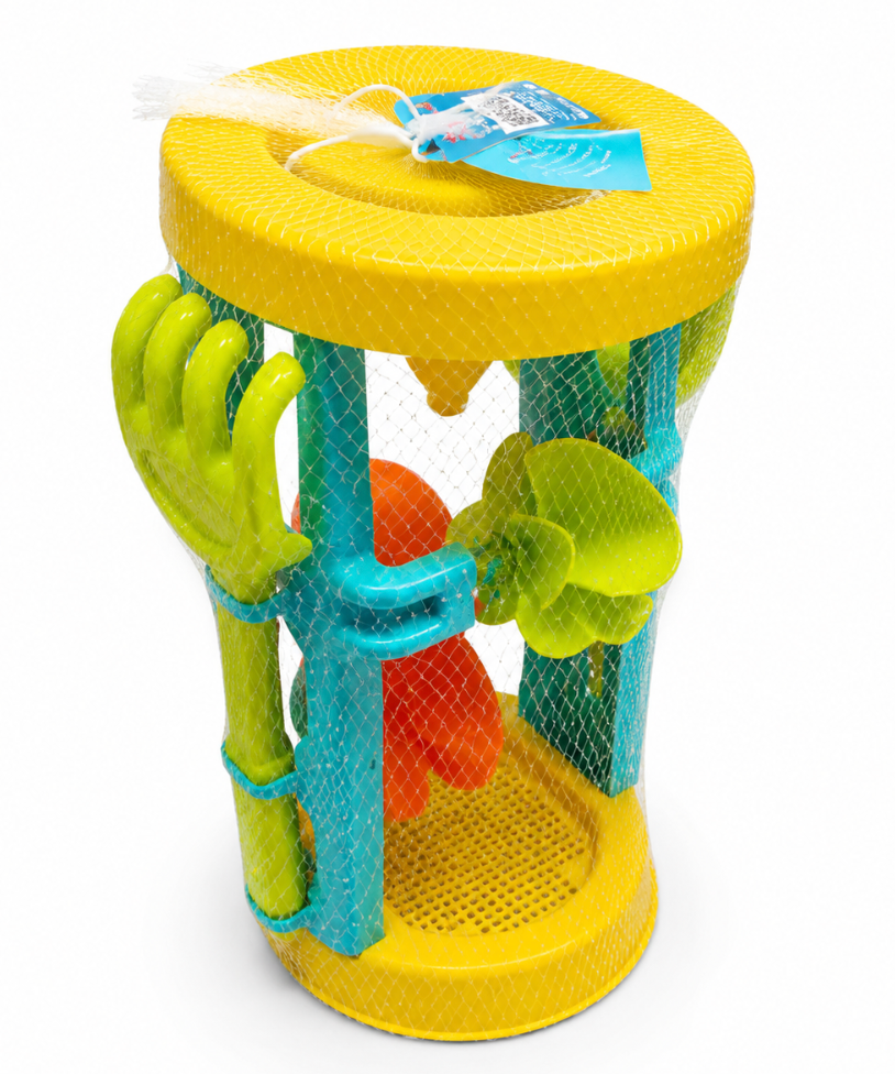 Waterwheel With Beach Toys