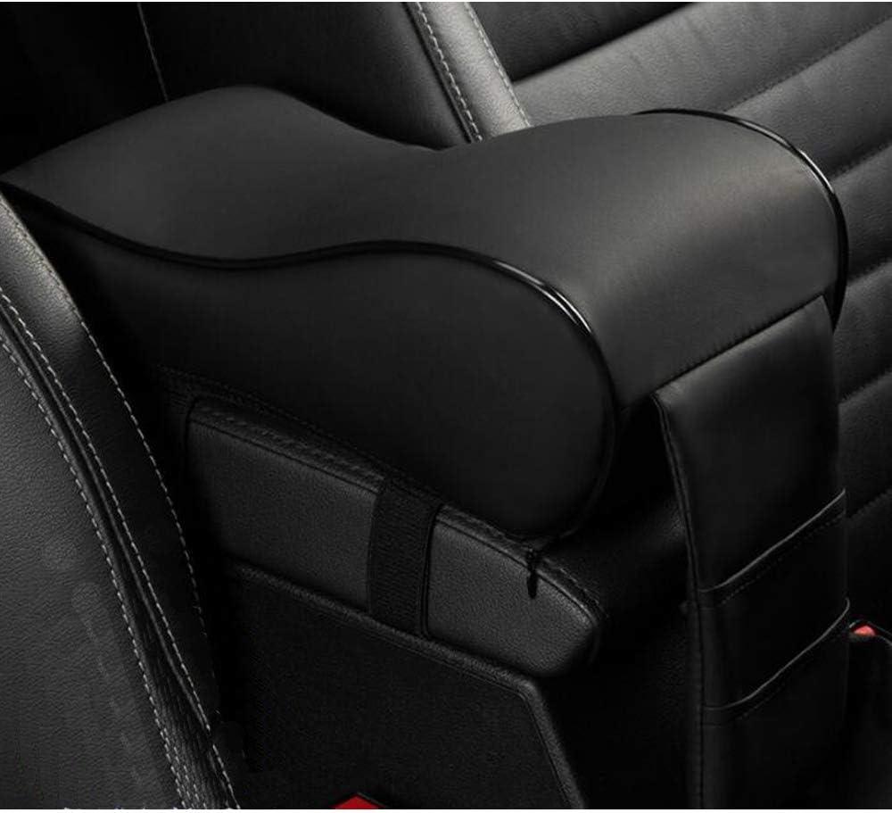 WJSKDQ Car Armrest Cushion Soft Memory Foam Car Armrest Cushion Armrest for Car Center Console Black