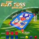 Bean Bag Toss Game for Kids Ages 4-8 - Outdoor Cornhole Toys for 3-8 Year Old Boys & Girls | Fun Family Party Birthday Games for Toddlers, Backyard, Lawn & Beach Activities