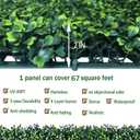 2 x ODTORY Artificial Ivy Privacy Fence Wall Screen: 80X120 in(67 sqft)