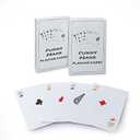 2 Decks Blurry Playing Cards Funny Card Deck, Prank Gifts, Prank Playing Cards, Prank Card Games, Prank Poker Cards
