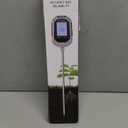 YAMRON 4-in-1 Soil Moisture Meter, Digital Plant Temperature/Soil Moisture Test & PH Meter/Sunlight Intensity, Backlight LCD Display for Gardening, Farming and Outdoor Plants