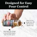 Watkins Countertop Two Tier Rotating Spice Rack, Includes 16 Watkins Organic Spices (16608)