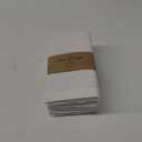 Urban Villa White Cloth Napkins Set of 10 100% Cotton Dinner Napkins Cloths Washable 20x20 Absorbent Soft Durable Reusable-Ideal for Everyday Use Parties Wedding Thanks Giving Christmas Halloween