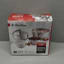 FineDine Stainless Steel Mixing Bowls Set with Lids, Home Kitchen Cooking Essentials Household Must Haves for Baking, 5 Pieces