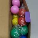 EASTROCK Wrist Bells Jingle Bells Christmas Musical Rhythm Wrist Shaking Percussion Orchestra Rattles (Pink+Purple)
