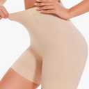 Shapewear Shorts,Mid-Waist Body Shaper Shorts,Womens Shapewear Tummy Control,Seamless Shapewear for Under Dresses Medium