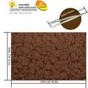 2PCS Reptile Carpet 20 Gallon, Pet Terrarium Liner, Reptiles Cage Mat/Substrate for Snakes, Chameleons, Geckos and Bearded Dragon Tank Accessories with Tweezers Feeding Tongs Desert(30*12in)