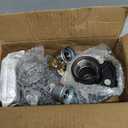 2 Sets 3500 lbs Trailer Hub Kits 5 Bolt 4.5 for 1-1/16'' to 1-3/8'' #84 Tapered Spindle (Not for Straight Spindle).Trailer Hubs 5 Lug Kit with Extra Dust Caps & Rubber Plugs.