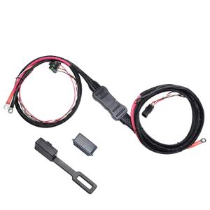 42014 42015 4 Pin Truck Side Battery Cable Set for Western SnowEx Fisher Blizzard Snow PlowTruck & Plow Side Power Cable Wiring Harness w/Dust Cover