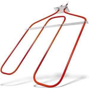 WB44K10002 WB30X46986 Range Oven Broil Bake Element Compatible with GE General Electric Hotpoint Kenmore J2B915BEH1BB P2S930YP1FS, WB44K10002 Oven Bake Heating Element 240V 3410W Replace AP7216187