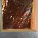 25 Sheet 14 * 14cm Variegated Gold Leaf Sheet Gold Foils Copper Sheets with Unique Designed Pattern (Copper Sunset)