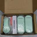 WORKPRO Small Stapler with Staples, Green Stapler Set Includes Two Mini Staplers, One Staple Remover, 2000 Standard Staples - Cute Staplers for Desk with Non-Slip Base, Lock Design, Portable