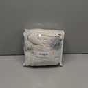 XTMYI Linen Cotton Farmhouse Curtains for Living Room Bedroom 84 Inches Long Two Sheer Hook Belt Pleated Back Tab Birch Off White Ivory Neutral Boho Sour Cream Curtain Drapes 84 Length 2 Panels Set