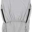 JEOZBM Office Chair Cover, Removable Stretchable Office Chair Seat Cover for Computer Chairs(a-Gray) 2 Pack