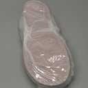 SHIBEVER House Fuzzy Slippers for Women: Indoor Cute Open Toe Warm Pink Slipper - Bedroom Comfortable Woman Shoes Size 8.5-9.5 (Pink)