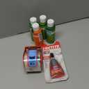 Mixed items ( Scotch Tape, 4 Pack Assorted Acrylic Paint, Super Glue) 