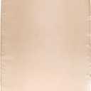 SiinvdaBZX Satin Bassinet Sheets for Baby Hair, Silky Soft Beige Bassinet Fitted Sheets for Hourglass, Oval & Rectangular Bassinet Mattress (Pack of 1)