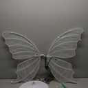 Sumind 1 Pc Wedding Butterfly Floor Lamp Creative Butterfly Ceiling Lights Decoration Creative Floor Standing Lamp Hanging Props for Wedding Receptions and Birthdays