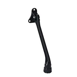 HOME&I Kickdown Door Stopper,7-Inch Door Holder Kick Door Kickstand Rubber Foot (Black, 7 Inch x 1 Pack)