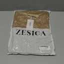 ZESICA Womens Long Sleeve Mini Dress 2026 Fall Crewneck Pleated Babydoll A Line Flowy Wedding Party Short Dresses, M