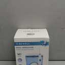 TUREWELL Water Dental Flosser for Teeth/Braces, Water Teeth Cleaner 8 Jet Tips and 10 Pressure Levels, 600ML Large Water Tank Oral Irrigator for Family(White)